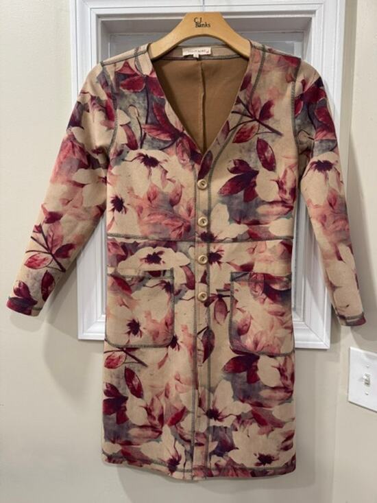 Anthropologie Jackets & Blazers - Anthropologie Solitaire Faux Suede Duster